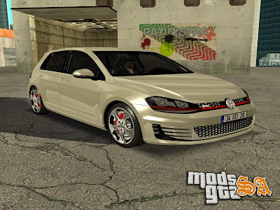 Volkswagen Golf GTI 2015 para GTA San Andreas